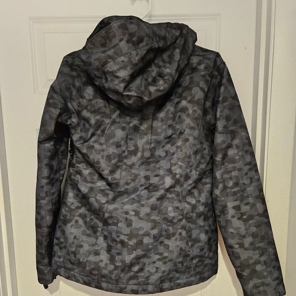 Gently used, like-new Womens Columbia Snow Jacket, Small, Navy/Blue - Picture 2 of 6